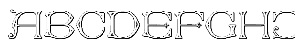 Dolphus-Mieg Alphabet Two font preview